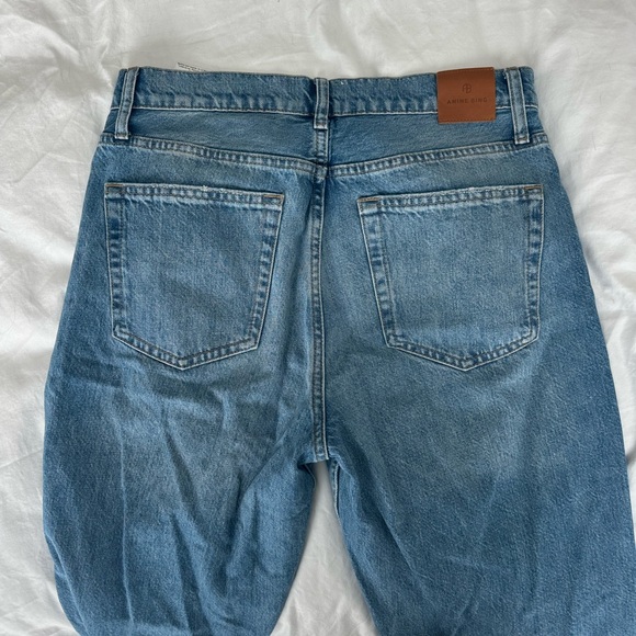 Anine Bing Roy Relaxed Straight Jeans Size US 29 - Picture 6 of 6
